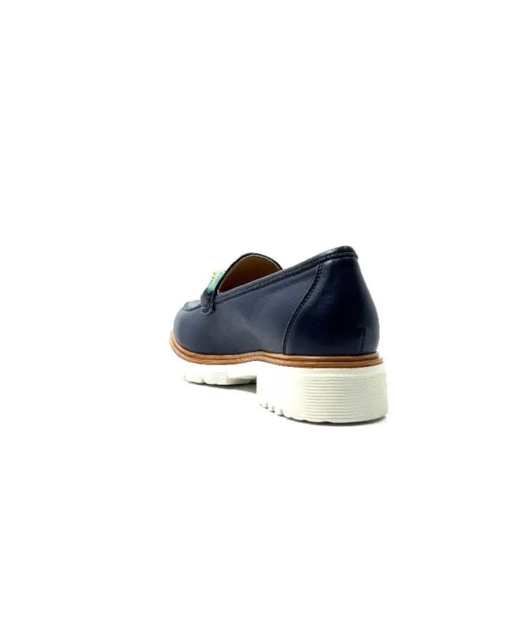 Ivoire 8B 4655 Cuir Marine