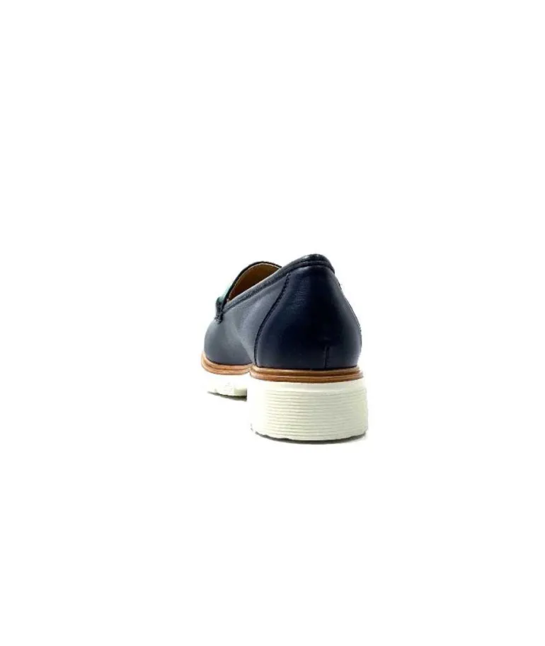 Ivoire 8B 4655 Cuir Marine