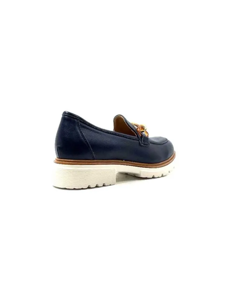 Ivoire 8B 4655 Cuir Marine