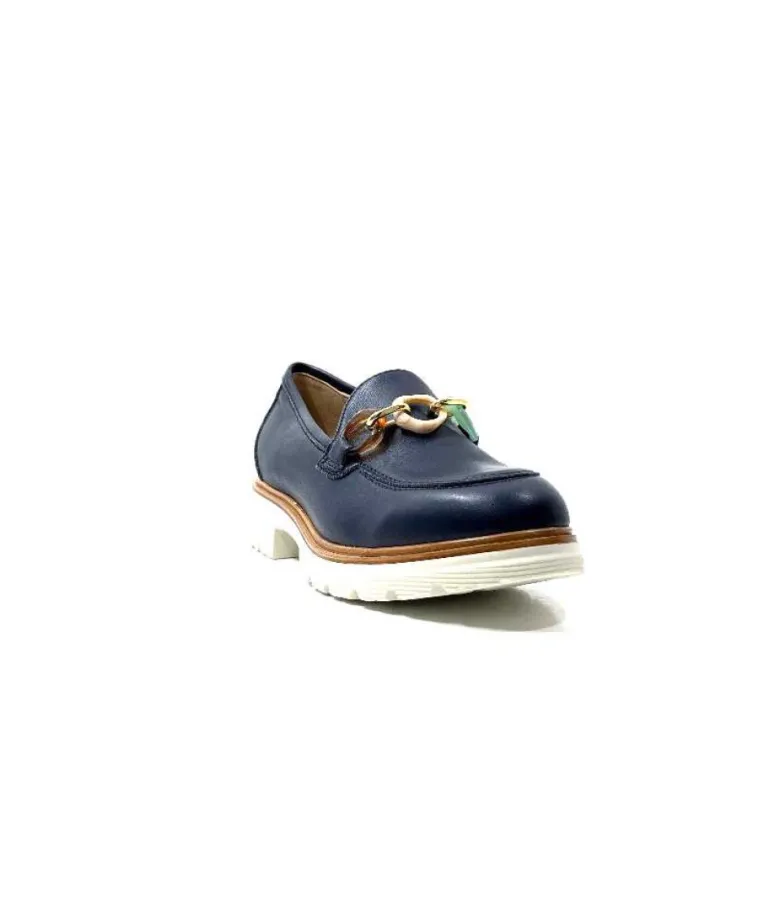 Ivoire 8B 4655 Cuir Marine