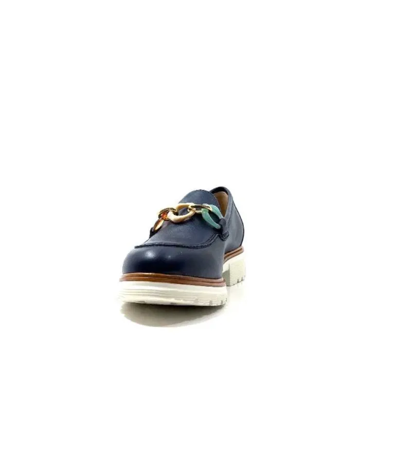 Ivoire 8B 4655 Cuir Marine
