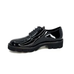 Ivoire B038 Cuir Vernis Noir