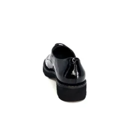 Ivoire B038 Cuir Vernis Noir