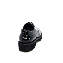 Ivoire B038 Cuir Vernis Noir