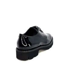 Ivoire B038 Cuir Vernis Noir