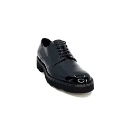 Ivoire B038 Cuir Vernis Noir
