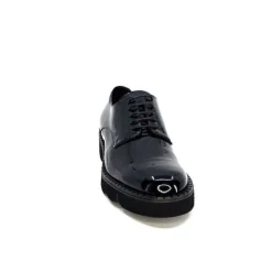 Ivoire B038 Cuir Vernis Noir