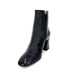 Ivoire Ch6556 Cuir Vernis Noir