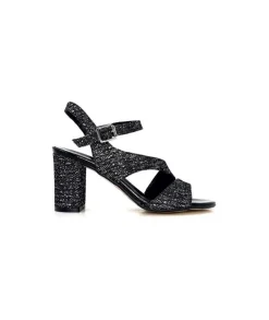 Ivoire F2215 Asia Textile Glitter Noir