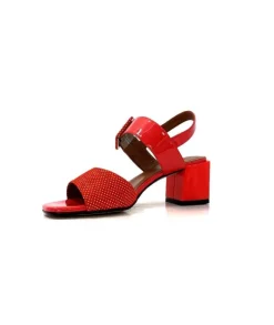 Ivoire F2191 Sardegna Daim Rouge Poid Blanc