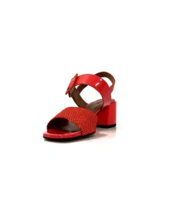 Ivoire F2191 Sardegna Daim Rouge Poid Blanc