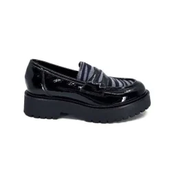 Ivoire 1M4883 Cuir Vernis Noir