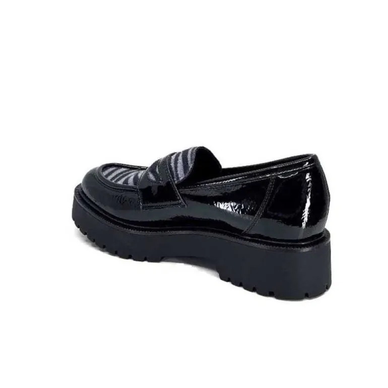Ivoire 1M4883 Cuir Vernis Noir