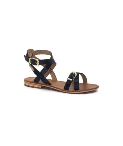 Les Tropeziennes 42762 Hepana Cuir Noir