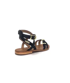 Les Tropeziennes 42762 Hepana Cuir Noir