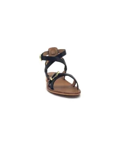 Les Tropeziennes 42762 Hepana Cuir Noir