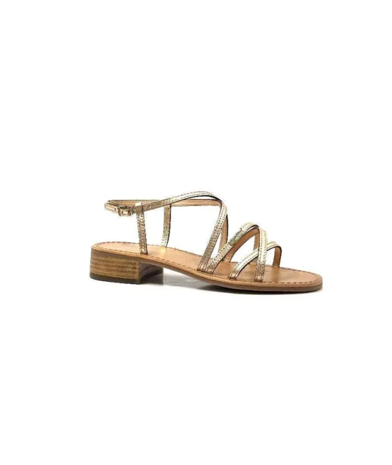 Les Tropeziennes Harryna Cuir Or