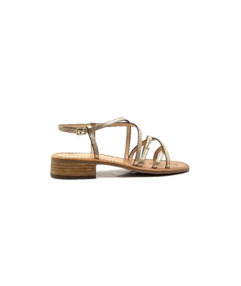 Les Tropeziennes Harryna Cuir Or