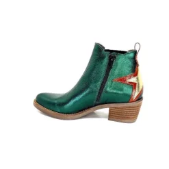 Mkd Izac Cuir Metal Vert