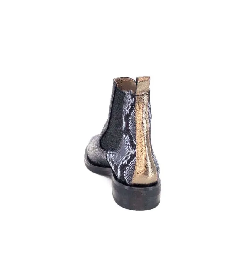Mkd Sibel4 Cuir Metal Noir