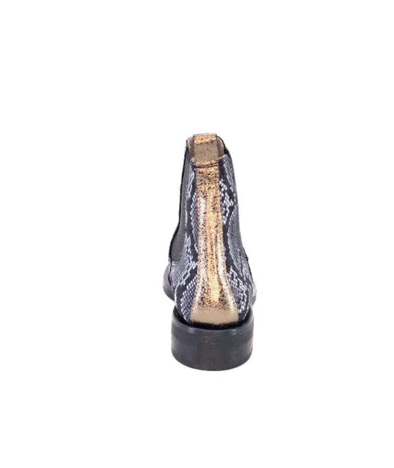 Mkd Sibel4 Cuir Metal Noir
