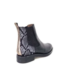 Mkd Sibel4 Cuir Metal Noir