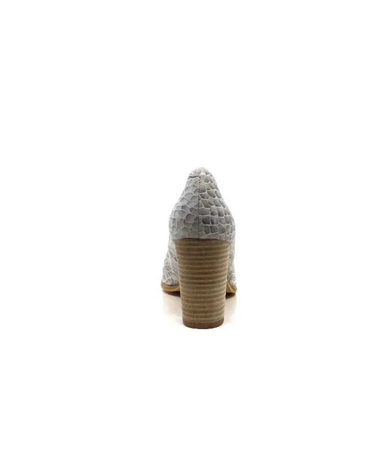 Myma 6530/04 Cuir Blanc & Argent