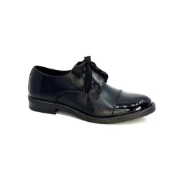 Myma 7008/01 Cuir Noir Vernis Noir