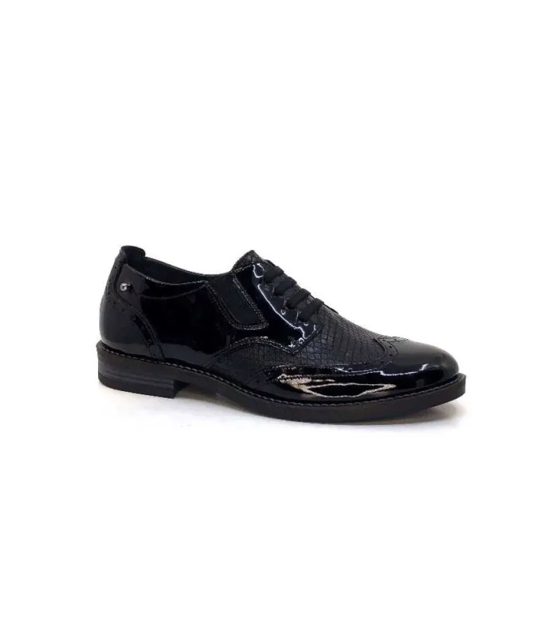 Myma 6009 Cuir Vernis Noir
