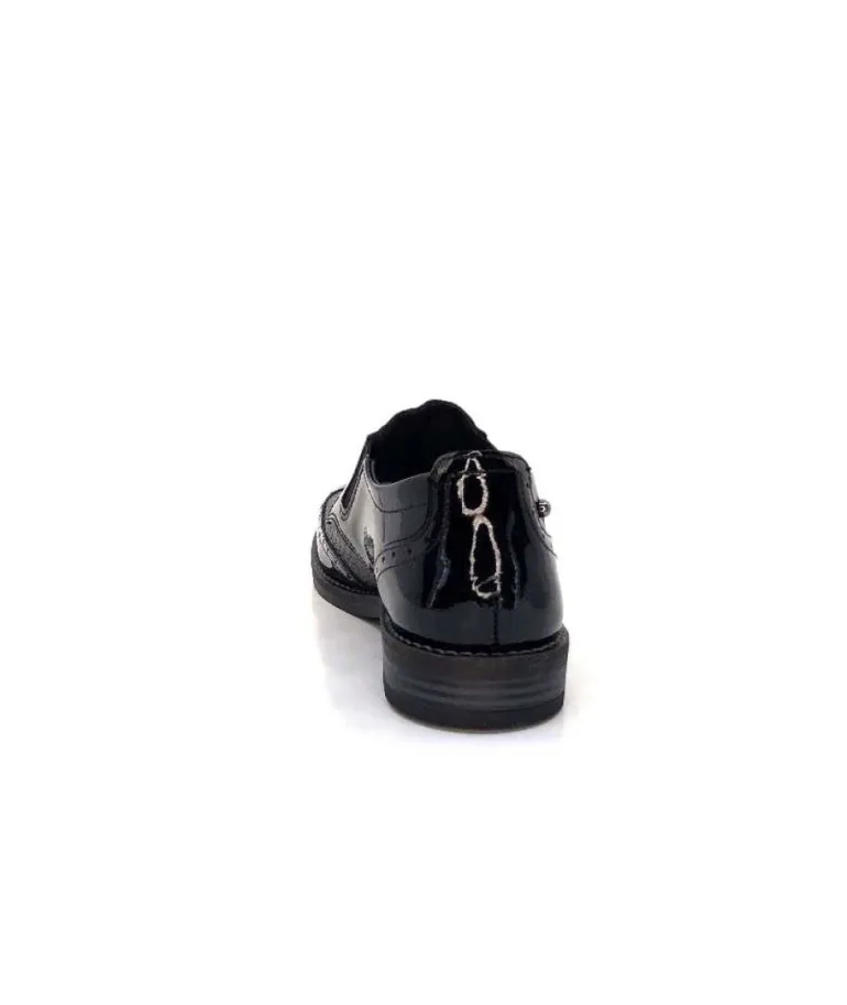 Myma 6009 Cuir Vernis Noir