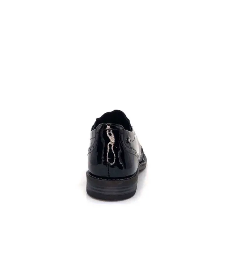 Myma 6009 Cuir Vernis Noir