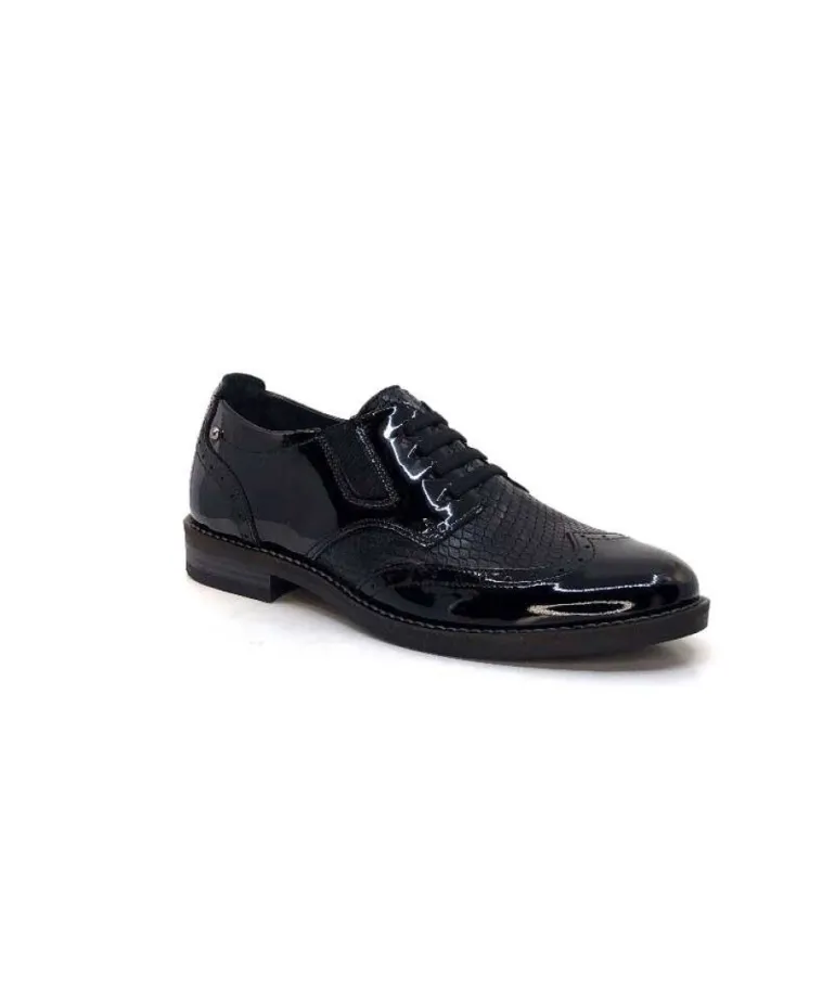 Myma 6009 Cuir Vernis Noir
