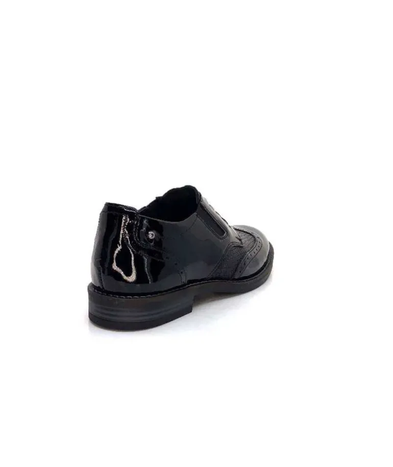 Myma 6009 Cuir Vernis Noir