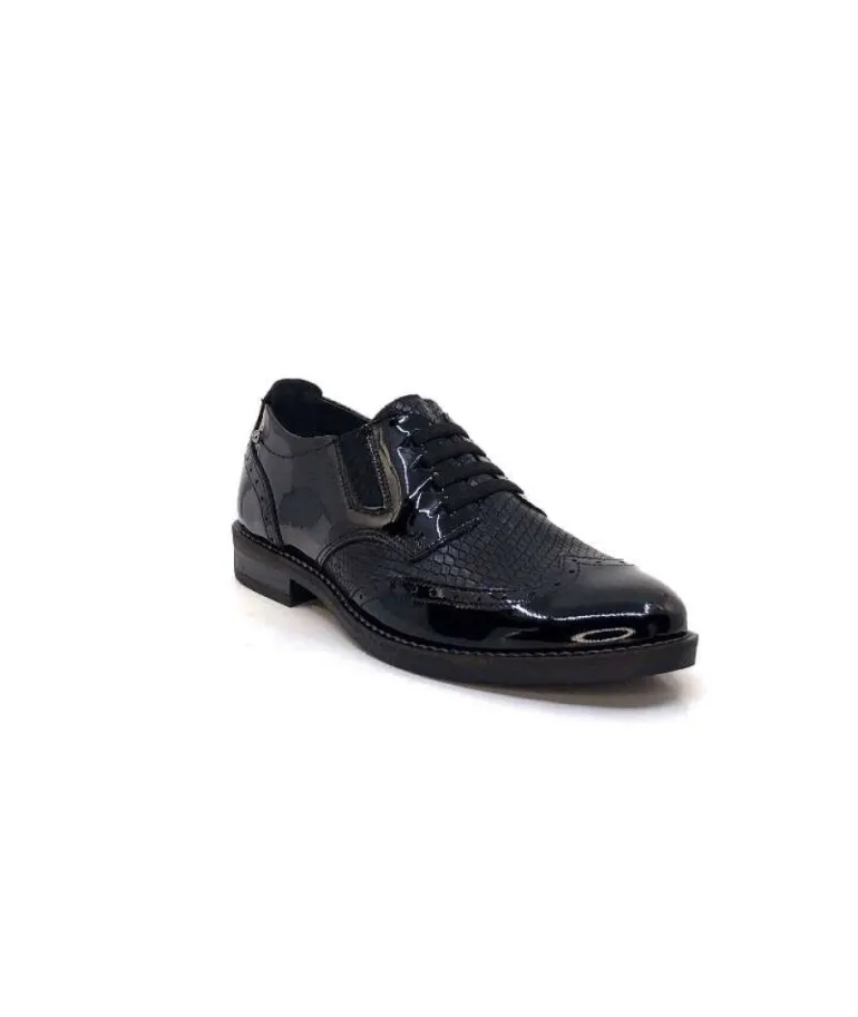 Myma 6009 Cuir Vernis Noir