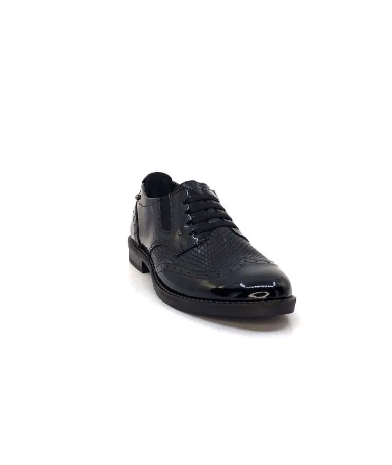 Myma 6009 Cuir Vernis Noir