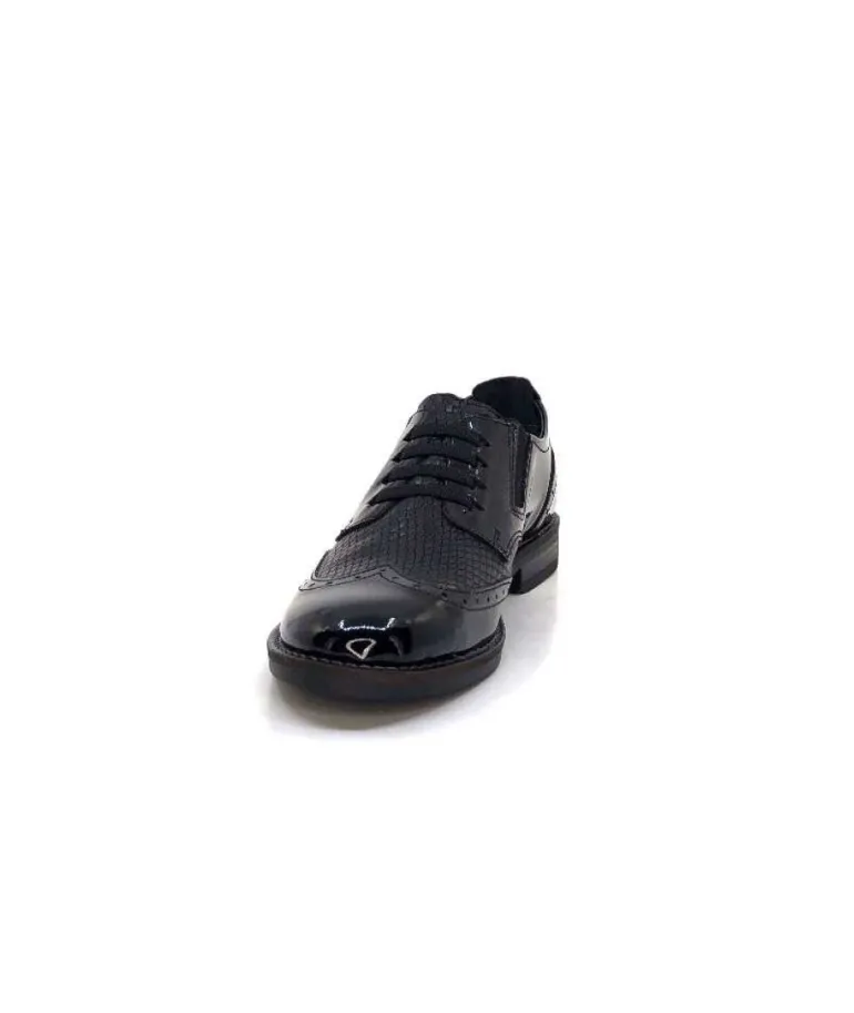 Myma 6009 Cuir Vernis Noir