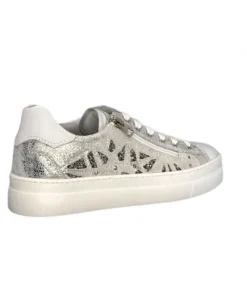 Nero Giardini 306512 D707 Cuir Blanc Argent
