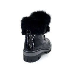 New Italia 1915450 Cuir Vernis Coco Noir