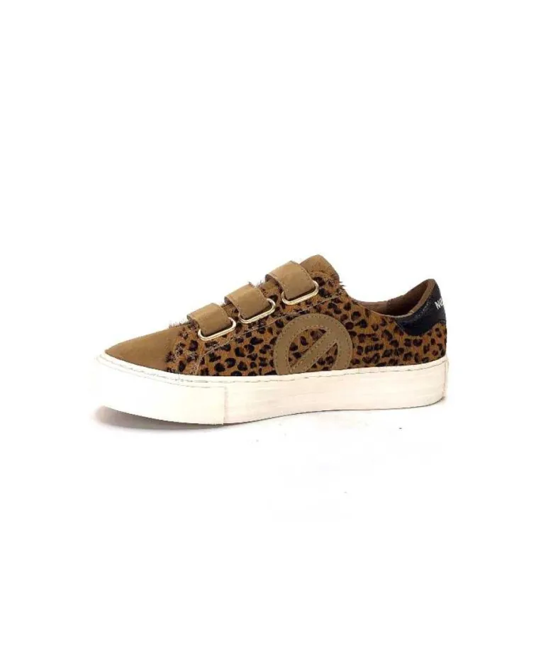 No Name Arcade Straps Side Daim Camel Leo