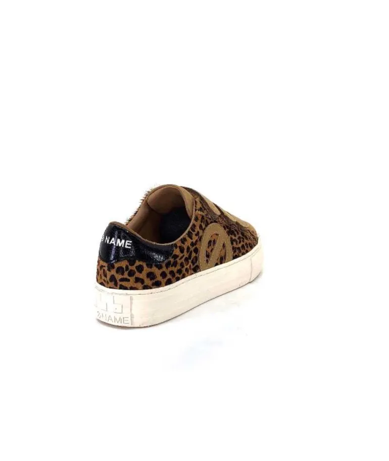 No Name Arcade Straps Side Daim Camel Leo