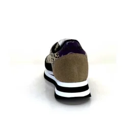 No Name Flex M Jogger Daim Textile Beige Et Noir