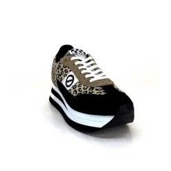 No Name Flex M Jogger Daim Textile Beige Et Noir