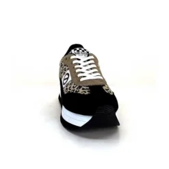 No Name Flex M Jogger Daim Textile Beige Et Noir
