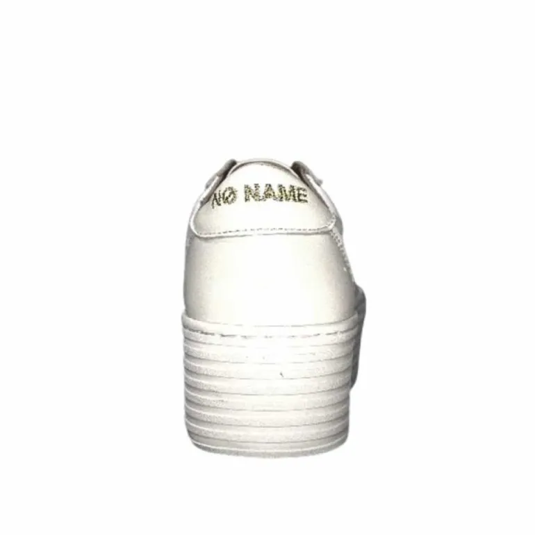 No Name Spice Sneaker Cuir Blanc