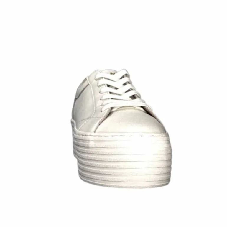 No Name Spice Sneaker Cuir Blanc