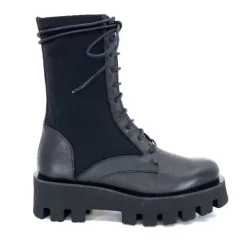 Paloma Barcelo Ahrem Cuir Noir Textile Noir