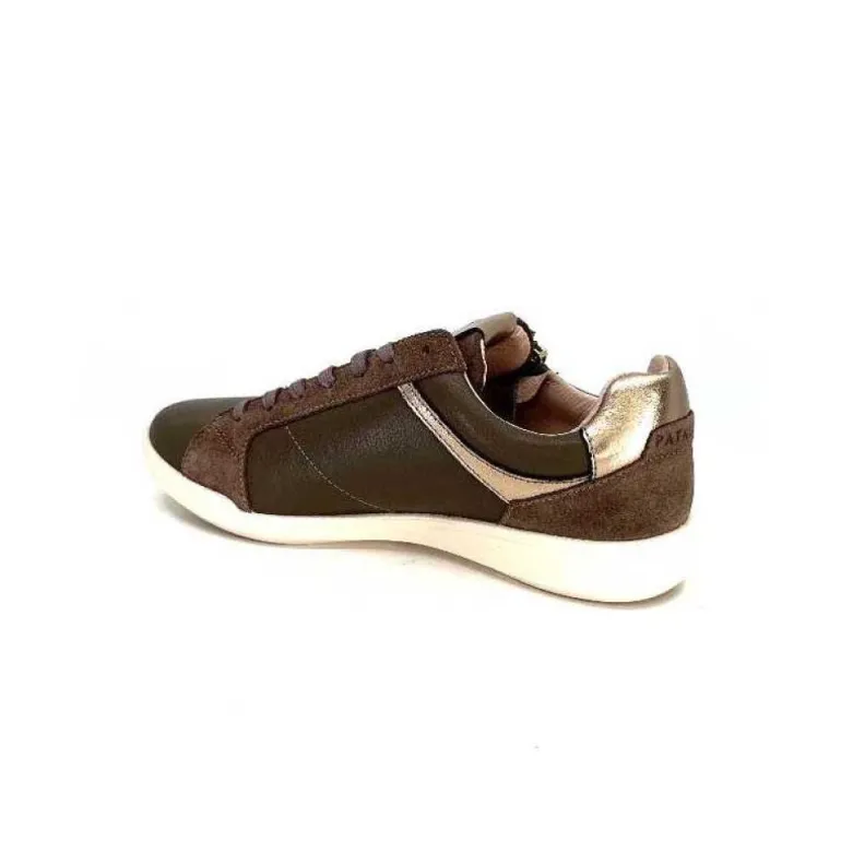Pataugas 628403 Palme Cuir Taupe