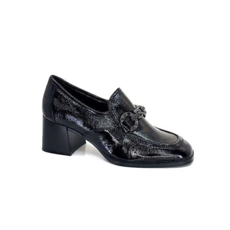 Regarde Le Ciel Vanessa 02 Cuir Vernis Noir
