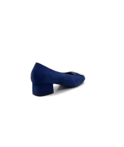 Reqins Karisse Daim Bleu Ocean