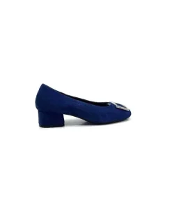 Reqins Karisse Daim Bleu Ocean